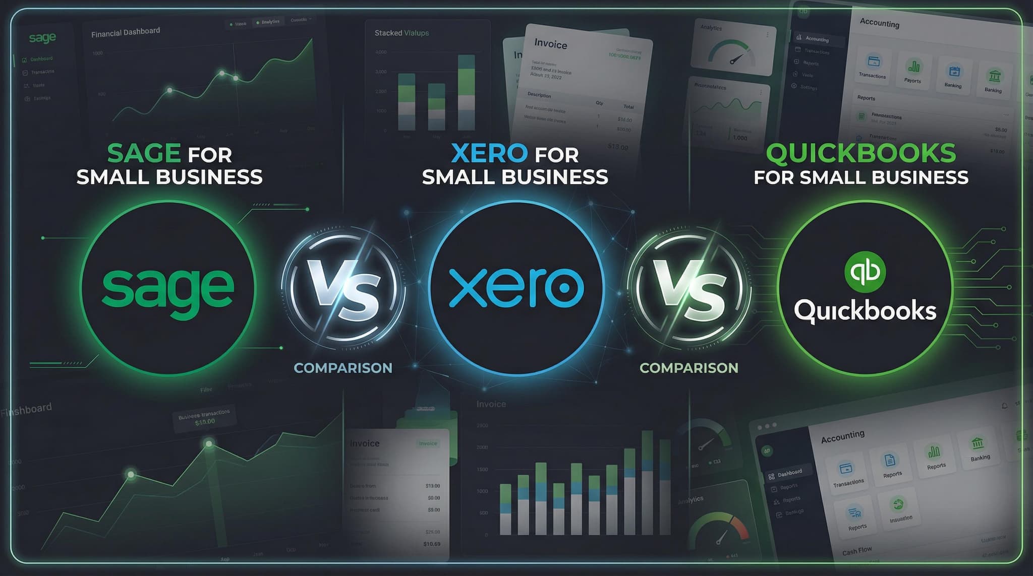 Sage Accounting vs Xero vs QuickBooks: Which Platform Is Best for Small Businesses?
